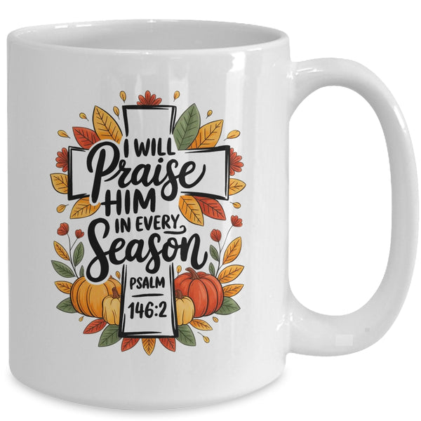 Fall Christian Cross Floral Autumn Pumpkin Bible Verse Faith Mug 15oz Mug White back 600x.jpg