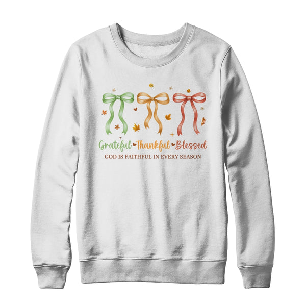 Grateful Thankful Blessed Coquette Fall Season Faith Autumn Shirt Sweatshirt Crewneck Sweatshirt White 600x.jpg