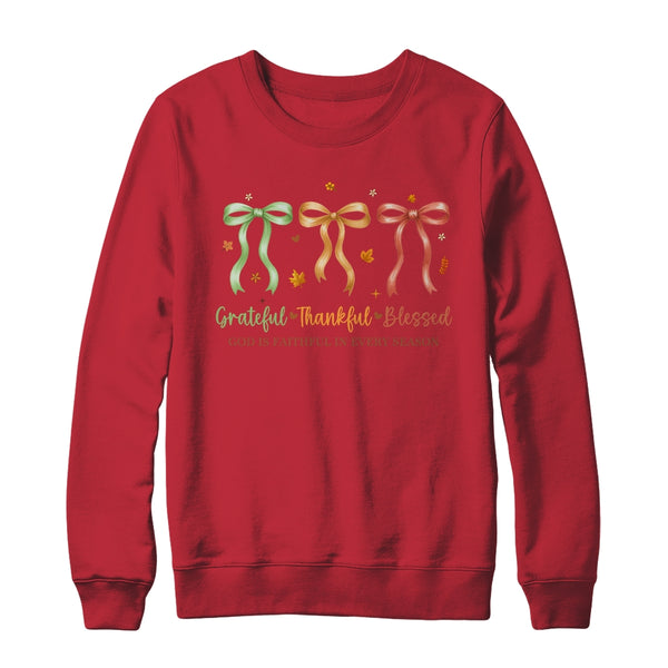Grateful Thankful Blessed Coquette Fall Season Faith Autumn Shirt Sweatshirt Crewneck Sweatshirt Red 600x.jpg