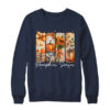 Pumpkin Season Coquette Fall Autumn Sunflower Floral Leopard Shirt Sweatshirt Crewneck Sweatshirt Navy 600x.jpg
