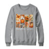 Pumpkin Season Coquette Fall Autumn Sunflower Floral Leopard Shirt Sweatshirt Crewneck Sweatshirt Sport Grey 600x.jpg