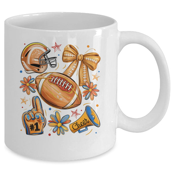 Football Game Day Football Season Fall Autumn Coquette Bow Mug 11oz Mug White back 600x.jpg