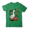 Goose Halloween Fall Goose Floral Boho Halloween Funny Fall Shirt Sweatshirt Classic T Shirt Irish Green 600x.jpg