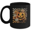 Boho Floral Pumpkin Halloween Thanksgiving Autumn Fall Mug 11oz Mug Black front 600x.jpg