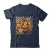 Boho Floral Pumpkin Halloween Thanksgiving Autumn Fall Shirt Hoodie Classic T Shirt Navy 600x.jpg
