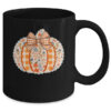Preppy Floral Fall Pumpkin Vintage Floral Autumn Coquette Mug 11oz Mug Black back 600x.jpg