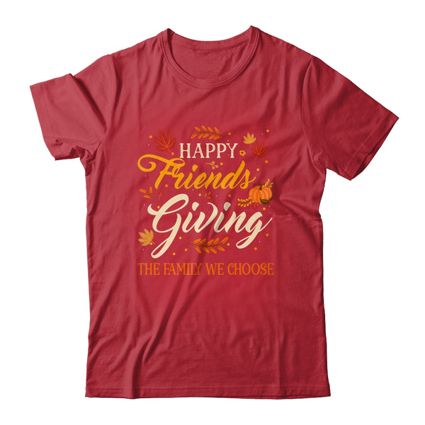 Funny Happy Friendsgiving Friends Giving Family Thanksgiving Shirt Sweatshirt Classic T Shirt Red 600x.jpg