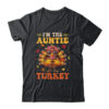 I m The Auntie Turkey Matching Family Thanksgiving Costume Classic T Shirt Black 600x.jpg