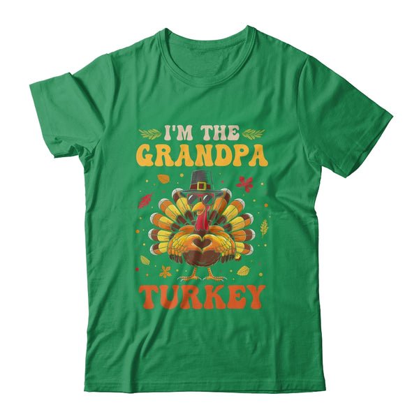 I m The Grandpa Turkey Matching Family Thanksgiving Costume Classic T Shirt Irish Green 600x.jpg