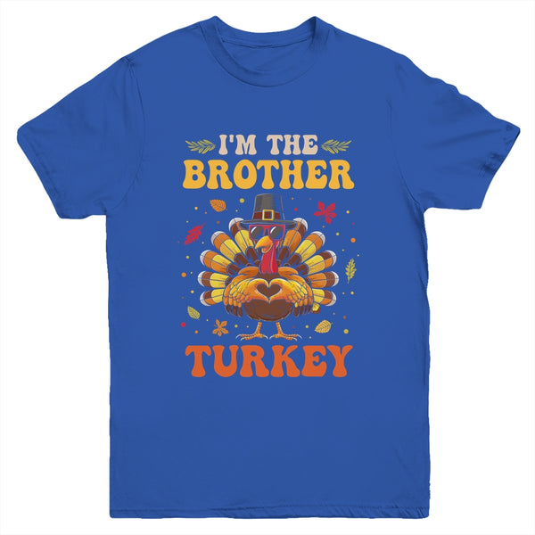 I m The Brother Turkey Matching Family Thanksgiving Costume Youth T Shirt Royal 600x.jpg