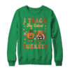Retro I Teach The Cutest Turkey Thanksgiving Pumpkin Teacher Shirt Sweatshirt Crewneck Sweatshirt Irish Green 600x.jpg
