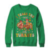I Teach The Cutest Turkeys Funny Thanksgiving Teacher Shirt Sweatshirt Crewneck Sweatshirt Irish Green 600x.jpg
