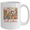 Fall Vibes Pumpkin Girls Autumn Vibes Scarecrow Thanksgiving Mug 15oz Mug White back 600x 1.jpg