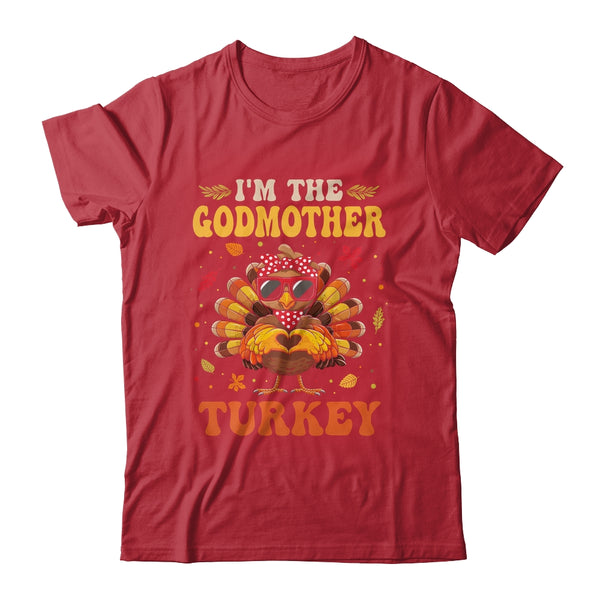 I m The Godmother Turkey Matching Family Thanksgiving Costume Classic T Shirt Red 600x.jpg