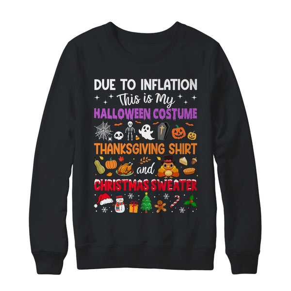 My Spooky Halloween Thanksgiving Ugly Christmas Costume Shirt Sweatshirt Crewneck Sweatshirt Black 600x.jpg