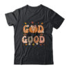 Autumn Pumpkin Christian Thanksgiving Faith God Is So Good Classic T Shirt Black 600x.jpg
