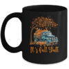 It s Fall Y all Pumpkin Truck Autumn Tree Fall Thanksgiving Mug 11oz Mug Black front 600x.jpg