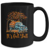 It s Fall Y all Pumpkin Truck Autumn Tree Fall Thanksgiving Mug 15oz Mug Black back 600x.jpg