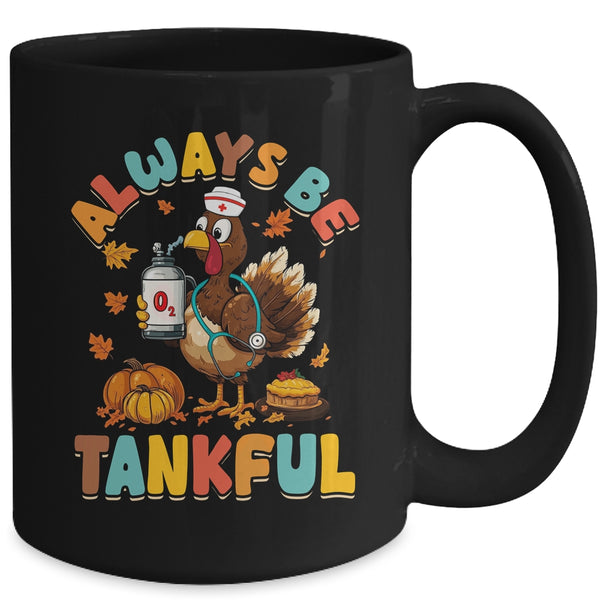 Respiratory Therapist Thanksgiving Nurse Autumn Fall Turkey Mug 15oz Mug Black back 600x.jpg