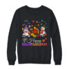 Halloween Thanksgiving Christmas Happy HalloThanksMas Kids Crewneck Sweatshirt Black 600x.jpg