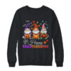 Halloween Thanksgiving Christmas Gnomes Happy HalloThanksMas Crewneck Sweatshirt Black 600x.jpg