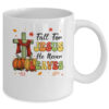 Fall For Jesus He Never Leaves Autumn Christian Thanksgiving Mug 11oz Mug White back 600x.jpg
