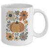 Leopard Pumpkin Floral Retro Fall Retro Autumn Vibes Season Mug 11oz Mug White back 600x.jpg