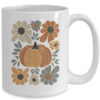 Leopard Pumpkin Floral Retro Fall Retro Autumn Vibes Season Mug 15oz Mug White back 600x.jpg