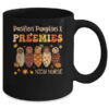 Retro Pacifiers Pumpkins Preemies Fall NICU Nurse Halloween Mug 11oz Mug Black back 600x.jpg