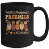 Retro Pacifiers Pumpkins Preemies Fall NICU Nurse Halloween Mug 15oz Mug Black back 600x.jpg