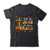 Fall For Jesus He Never Leaves Autumn Religious Christian Classic T Shirt Black 600x.jpg