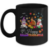 Halloween Thanksgiving Christmas Happy HalloThanksMas Kids Mug 11oz Mug Black front 600x.jpg
