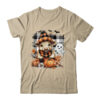 Cute Fall Highland Cow Ghost Spooky Season Autumn Halloween Classic T Shirt Sand 600x 1.jpg