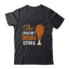 She Likes My Drum Stick Funny Couple Matching Thanksgiving Classic T Shirt Black 600x.jpg