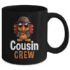 Funny Cousin Crew Turkey Cool Thanksgiving Family Matching Mug 11oz Mug Black back 600x.jpg