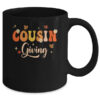 Cousin Crew Thanksgiving Family Matching Turkey Day Fall Mug 11oz Mug Black back 600x.jpg