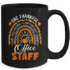 Thankful Office Staff Thanksgiving School Secretary Office Mug 15oz Mug Black back 600x.jpg