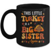 This Little Turkey Going To Be A Big Sister Again Thanksgiving Mug 11oz Mug Black front 600x.jpg