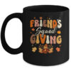 Retro Groovy Friendsgiving Squad Team Turkey Thanksgiving Mug 11oz Mug Black front 600x.jpg