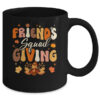 Retro Groovy Friendsgiving Squad Team Turkey Thanksgiving Mug 11oz Mug Black back 600x.jpg