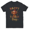 Happy Turkey Day 2023 Autumn Fall Thanksgiving Family Kids Youth Youth T Shirt Black 600x.jpg