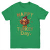 Happy Turkey Day 2023 Autumn Fall Thanksgiving Family Kids Youth Youth T Shirt Irish Green 600x.jpg
