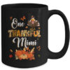 One Thankful Mimi Fall Leaves Autumn Grandma Thanksgiving Mug 15oz Mug Black back 600x.jpg