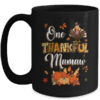 One Thankful Mamaw Fall Leaves Autumn Grandma Thanksgiving Mug 15oz Mug Black front 600x.jpg