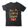 One Thankful Grannie Fall Leaves Autumn Grandma Thanksgiving Classic T Shirt Black 600x.jpg