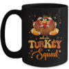 Turkey Squad Funny Thanksgiving Day 2023 Football Autumn Mug 15oz Mug Black front 600x.jpg
