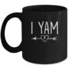 I Yam Shes My Sweet Potato Set Couples Matching Thanksgiving Mug 11oz Mug Black front 600x.jpg