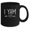 I Yam Shes My Sweet Potato Set Couples Matching Thanksgiving Mug 11oz Mug Black back 600x.jpg