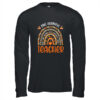 One Thankful Teacher Thanksgiving Rainbow Leopard Fall Long Sleeve T Shirt Black 600x.jpg