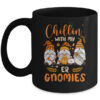 Chillin With My ER Gnomies Nurse Gnome Funny Thanksgiving Mug 11oz Mug Black front 600x.jpg